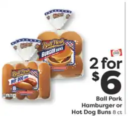 Weis Markets Ball Park Hamburger or Hot Dog Buns offer