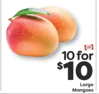 Weis Markets Large Mangoes offer