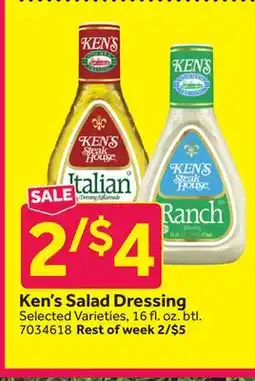 Stop&Shop Ken's Salad Dressing offer