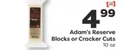 Weis Markets Adam's Reserve Blocks or Cracker Cuts offer