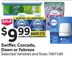 Stop&Shop Swiffer, Cascade, Dawn or Febreze offer