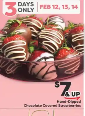 Weis Markets Hand - Dipped Chocolate Covered Strawberries offer