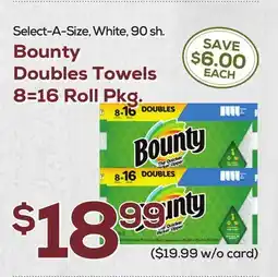 DeCicco & Sons Bounty Doubles Towels offer