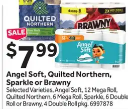 Stop&Shop Angel Soft, Quilted Northern, Sparkle or Brawny offer