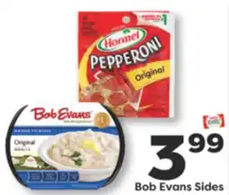 Weis Markets Bob Evans Sides or Hormel Pepperoni offer