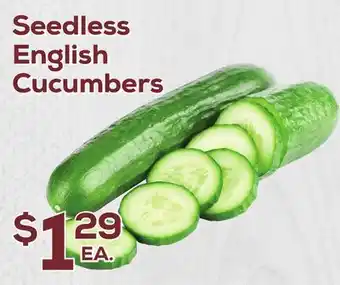 DeCicco & Sons Seedless English Cucumbers offer