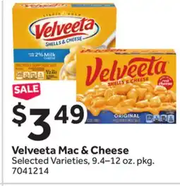 Stop&Shop Velveeta Mac & Cheese offer