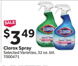 Stop&Shop Clorox Spray offer