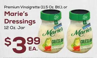 DeCicco & Sons Marie's Dressings, 12 Oz. Jar offer