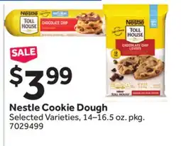 Stop&Shop Nestle Cookie Dough offer