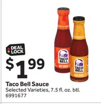 Stop&Shop Taco Bell Sauce offer