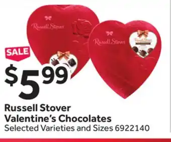 Stop&Shop Russell Stover Valentine's Chocolates offer