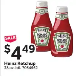 Stop&Shop Heinz Ketchup offer