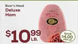 DeCicco & Sons Boar's Head Deluxe Ham offer