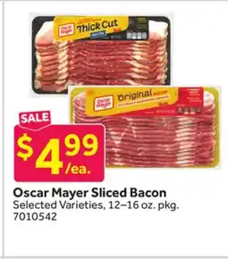 Stop&Shop Oscar Mayer Sliced Bacon offer