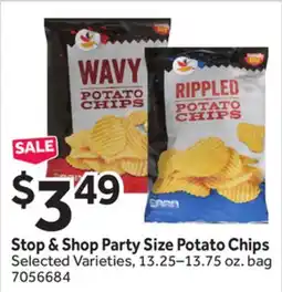 Stop&Shop Stop & Shop Party Size Potato Chips offer