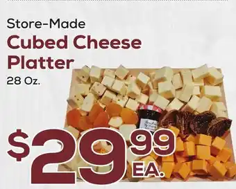 DeCicco & Sons Cubed Cheese Platter offer