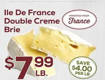 DeCicco & Sons Ile De France Double Creme Brie offer