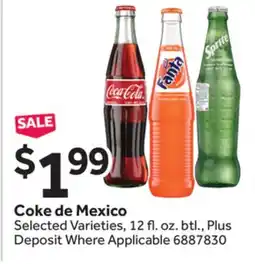 Stop&Shop Coke de Mexico offer