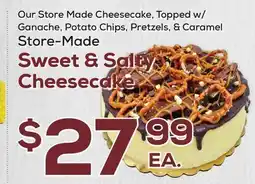 DeCicco & Sons Sweet & Salty Cheesecake offer