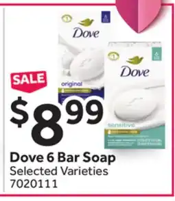 Stop&Shop Dove 6 Bar Soap offer