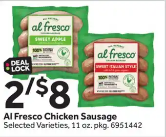 Stop&Shop Al Fresco Chicken Sausage offer