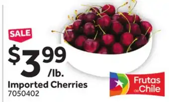 Stop&Shop Imported Cherries offer