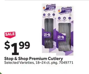 Stop&Shop Stop & Shop Premium Cutlery offer