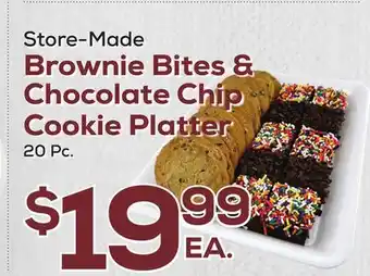 DeCicco & Sons Brownie Bites & Chocolate Chip Cookie Platter offer