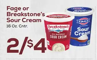 DeCicco & Sons Fage or Breakstone's Sour Cream offer