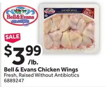 Stop&Shop Bell & Evans Chicken Wings offer