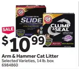 Stop&Shop Arm & Hammer Cat Litter offer