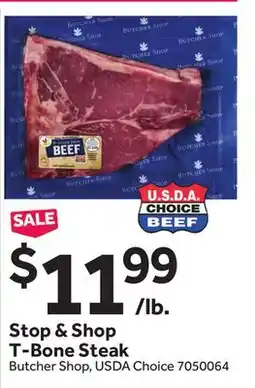 Stop&Shop Stop & Shop T-Bone Steak offer