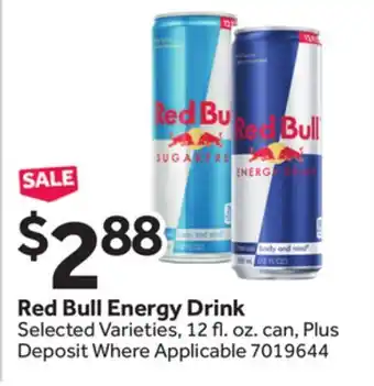 Stop&Shop Red Bull Energy Drink offer