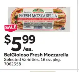 Stop&Shop BelGioioso Fresh Mozzarella offer