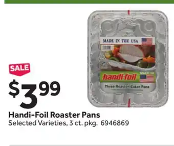 Stop&Shop Handi-Foil Roaster Pans offer