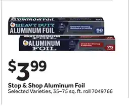 Stop&Shop Stop & Shop Aluminum Foil offer