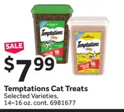 Stop&Shop Temptations Cat Treats offer