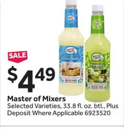 Stop&Shop Master of Mixers offer