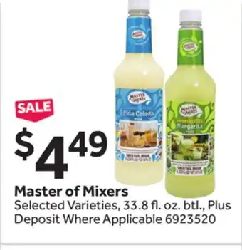 Stop&Shop Master of Mixers offer