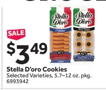 Stop&Shop Stella D'oro Cookies offer