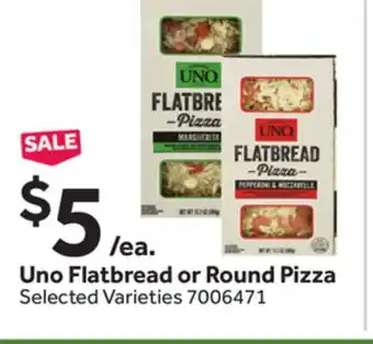 Stop&Shop Uno Flatbread or Round Pizza offer