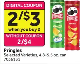 Stop&Shop Pringles offer