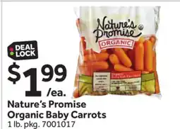 Stop&Shop Nature's Promise Organic Baby Carrots offer