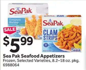 Stop&Shop Sea Pak Seafood Appetizers offer