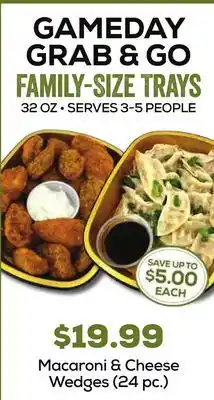 DeCicco & Sons GAMEDAY GRAB & GO Family-Size Trays offer