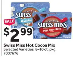 Stop&Shop Swiss Miss Hot Cocoa Mix offer