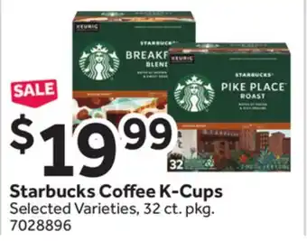 Stop&Shop Starbucks Coffee K-Cups offer