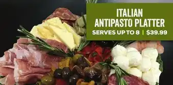 DeCicco & Sons ITALIAN ANTIPASTO PLATTER offer