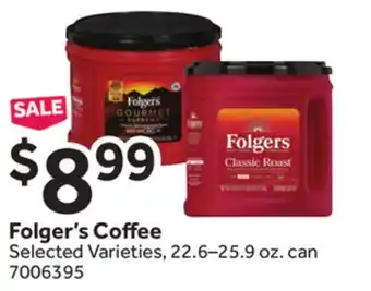 Stop&Shop Folger's Coffee offer